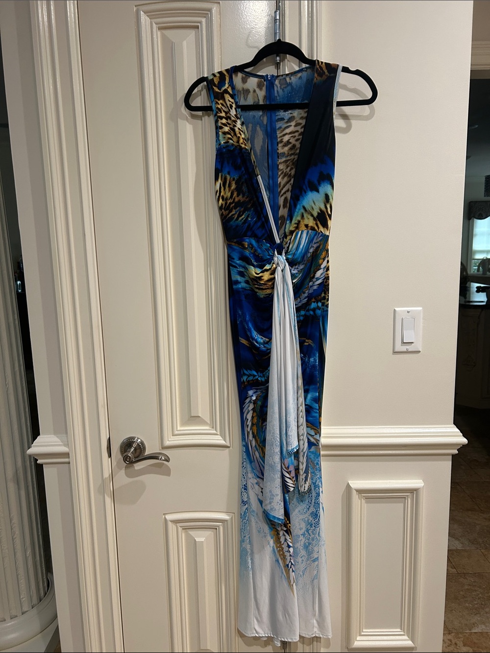 Woman’s beautiful dress